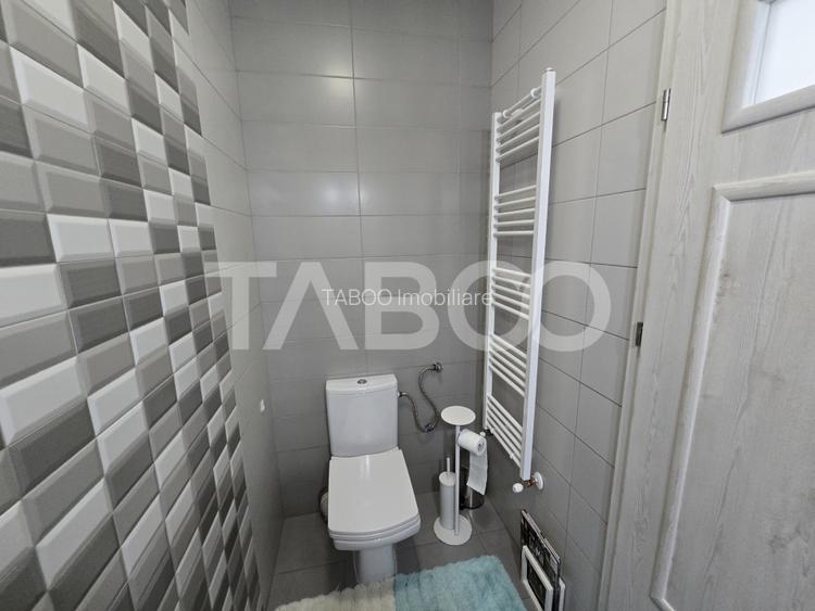 Casa de vanzare 5 camere 160mpu 3 bai 120mp teren liber zona Selimbar - 14