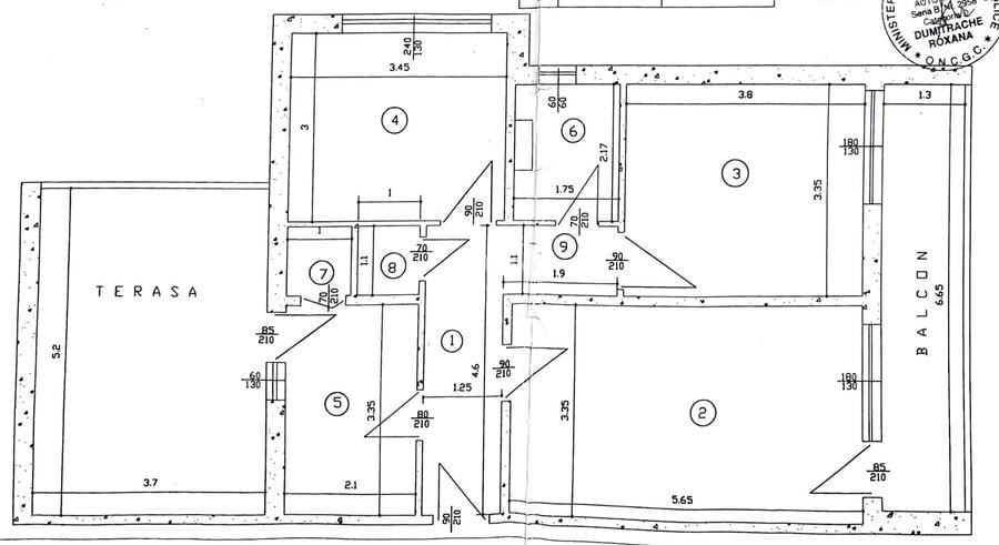 Apartament 3 camere Militari Lujerului, etaj 1, decomandat, 91 mp ! - 32
