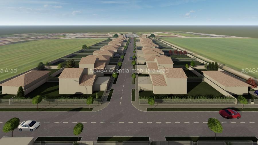 Teren de case în Sânnicolau Mic la 25 eur/mp - 4