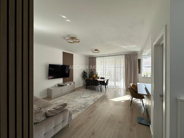 Duplex superb, P+E, 120 mp, 5 camere, 3 băi, bine poziționat, Giroc, comision 0% - 3