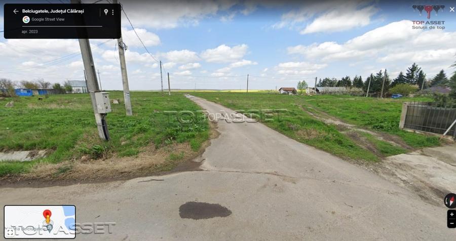 Belciugatele - primarie - teren construibil intravilan - 2
