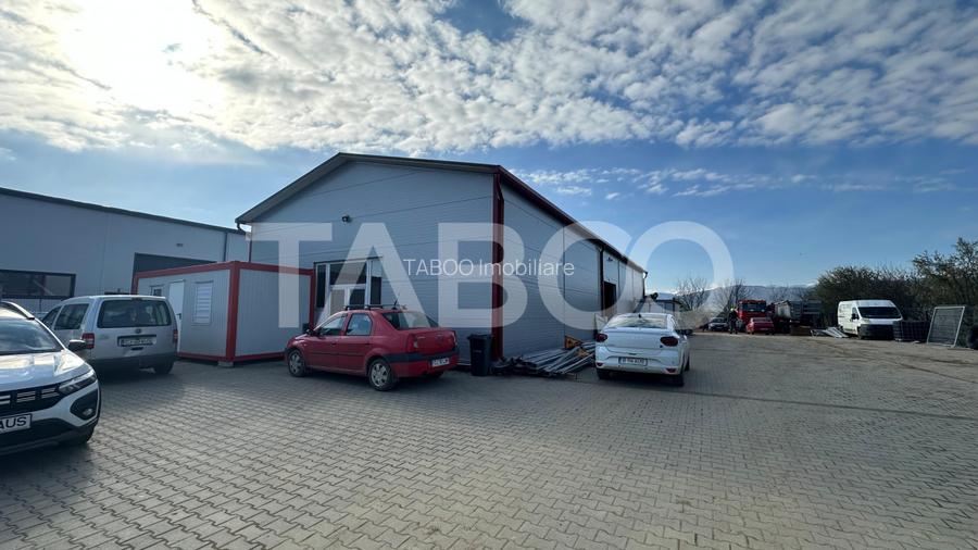 Hala acces  direct din DnE1 industriala de vanzare in Cristian Sibiu - 2