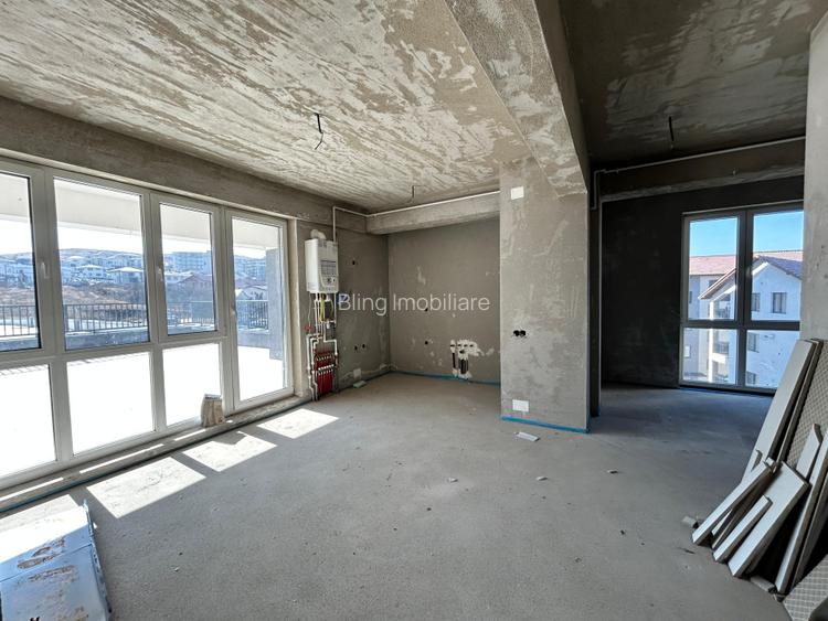 Apartament de 2 camere, 53,45 mp, terasa 15,36 mp, zona VIVO - 3