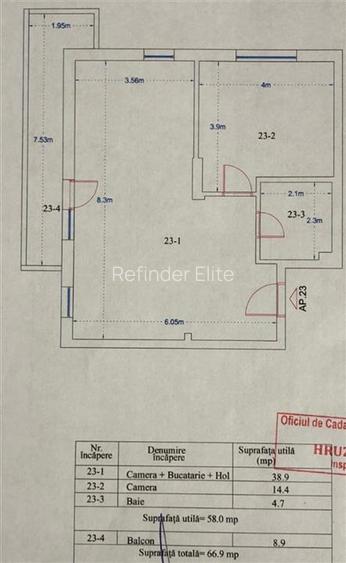 vanzare apartament 2 camere spectaculos | metrou N Teclu | bloc 2020 | etaj 2/3 - 13