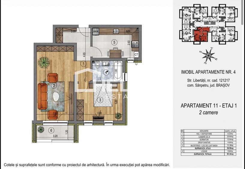 COMISION 0% / 2 Camere / Credit / Sânpetru