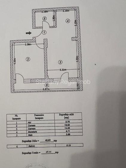 Apratament 2 camere de vanzare Apusului - 8