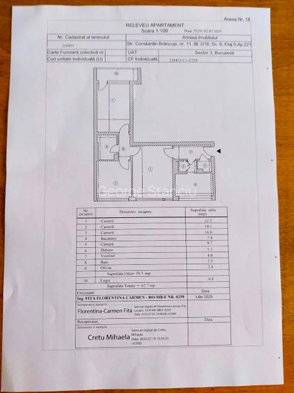 Proprietar, vând ap.3 camere în Titan,  bloc POTCOAVA - 9