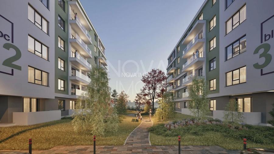 Apartament 3 camere, etaj intermediar, ansamblu nou Calea Surii Mici - 4