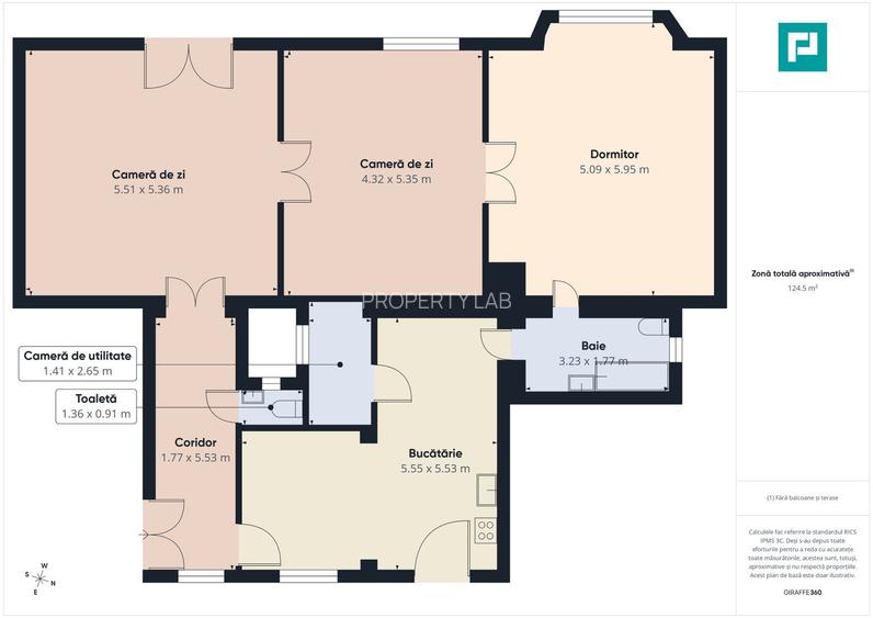 Apartament generos cu 3 camere – Zona Centrală - 7