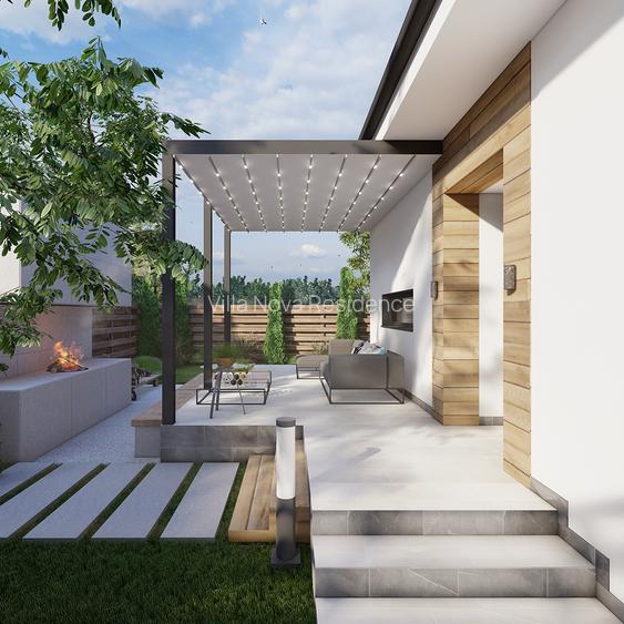 Casa cu ventilatie HVAC | Pompa de caldura | Panouri fotovoltaice | Smart Home - 5