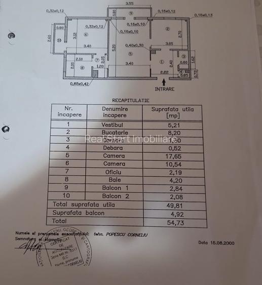Turda – Domenii, apt decomanda cu 2 camere, boxa, mobilat & utilat, disp imediat - 1