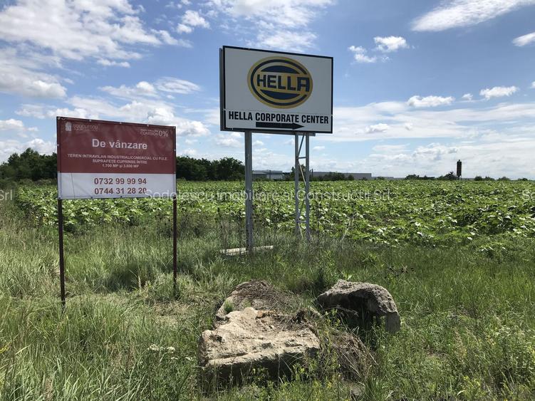 Parcele teren industrial cu PUZ - 2.700 mp, Giarmata - 7
