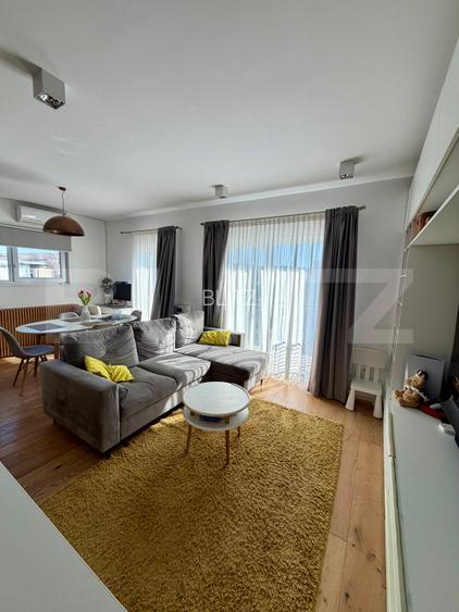 Apartament 3 camere, 70 mp, 2 bai, bloc nou, Borhanci  - 2