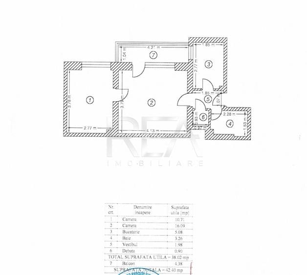 Apartament 2 Camere - Calea Plevnei - Central - 14