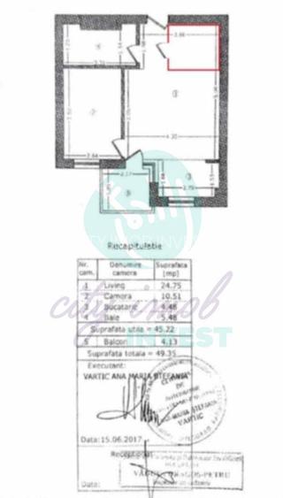 2 camere 50 mp  | Lângă Parcul Tineretului | Complex modern - 4