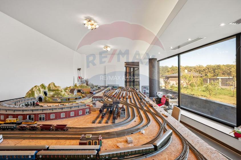 Vilă Futuristă: Eleganță & Inovație la limita pădurii, piscină, 4500mp - 33