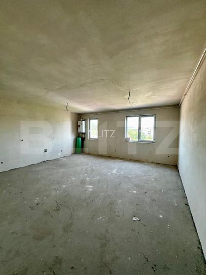 Apartament 2 camere cu CF semifinisat, 58 mp, parcare, zona Somesului - 3