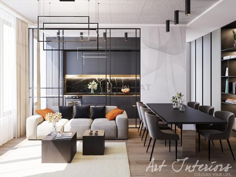 Apartament 3 camere parter | Grădină 43 mp + terasă 29. mp | PIPERA CONCEPT II