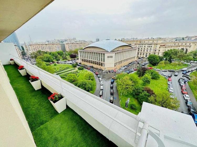 Sala Palatului, apartament 2 camere etajul 9, renovat, terasa 20 mp - 8