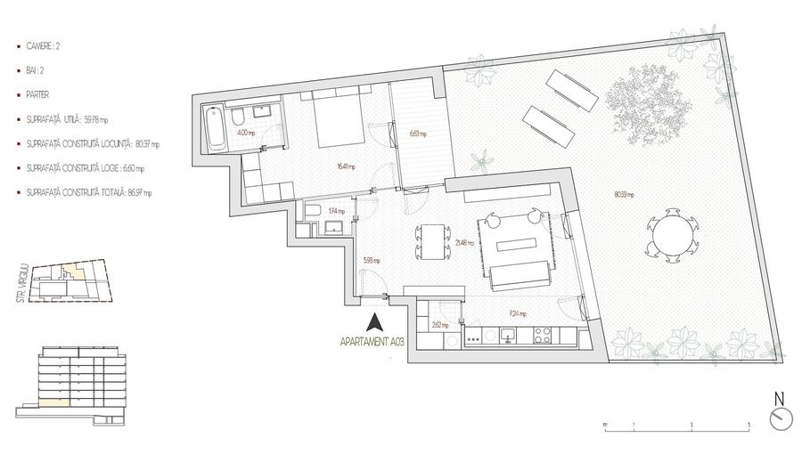 OPORTUNITATE ! Apartament NOU 2 camere Cismigiu ! INVESTITIE - 11