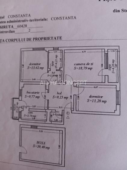 Apartament 3 camere  Centru - 8