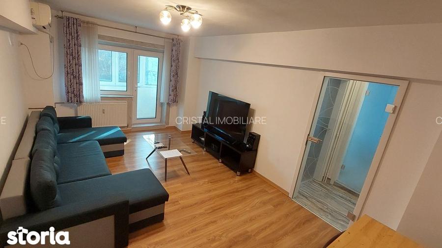 Apartament 2 camere renovat 2022, etaj 2/7, balcon închis,  Metrou Titan 2 min - 6
