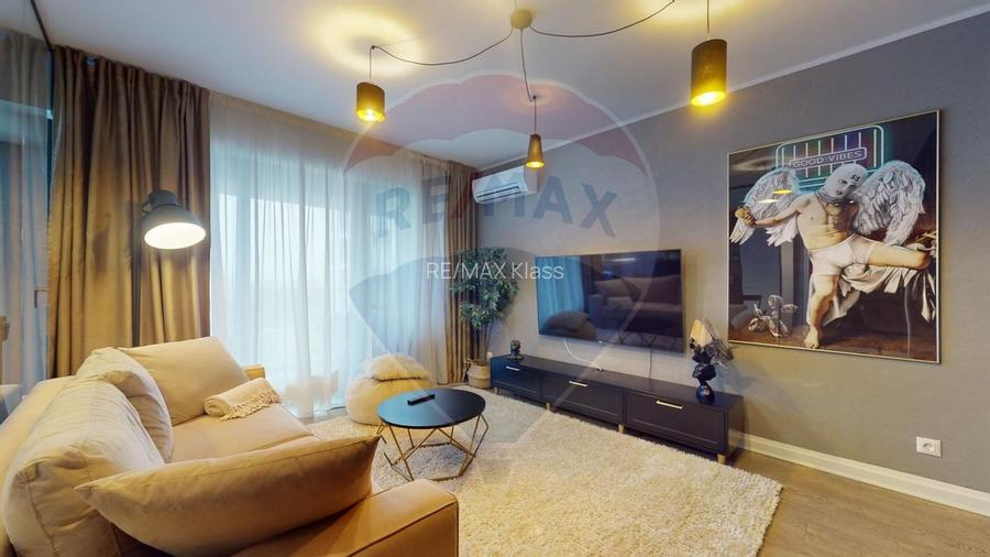 Apartament 3 camere, lumios, concept designer de inchiriat in Cloud9 - 2