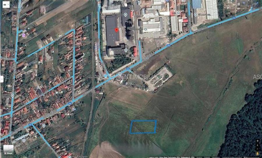 Teren intravilan, pe 5.800 mp, cu vedere frumoasa,in localitatea Reghin - 2