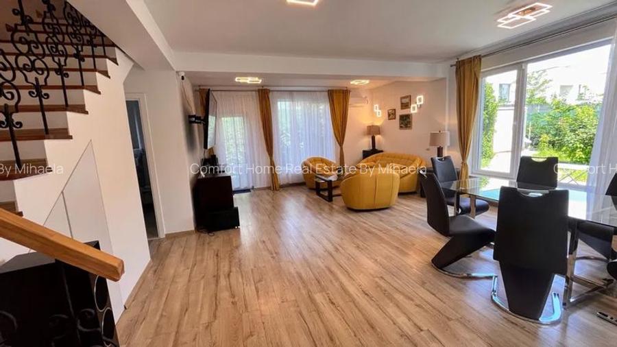 Pipera Inchiriez Vila Premium 4 cam gradina terasa proprie 2 locuri parcare mobi - 2