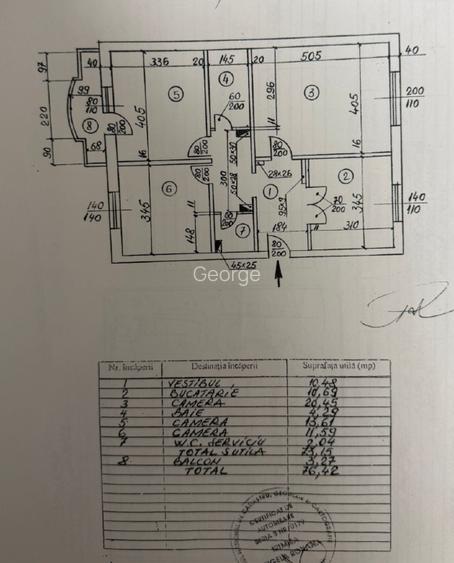 Apartament 3 camere- bulevardul Unirii  - 10