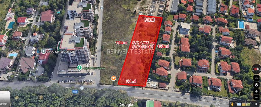 Teren la Bd. Pipera v.a.v. padurea Baneasa / In curs de autorizare - 2