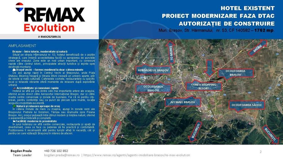 Oportunitate investiție-Clădire cu autorizație hotel și teren BRAȘOV - 16
