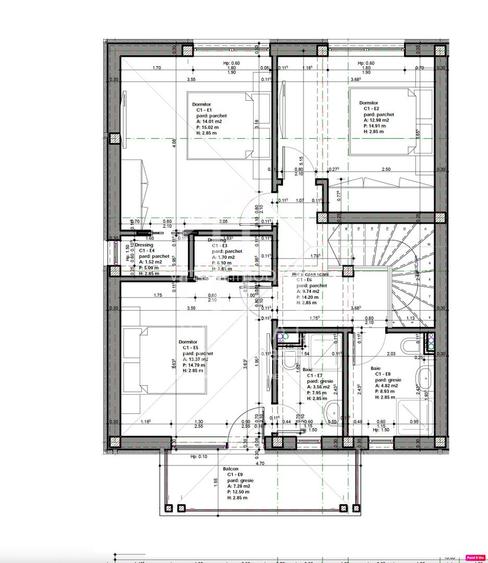 Casa de tip duplex - 4 camere, 125 mp, 239 mp teren - Selimbar - 3