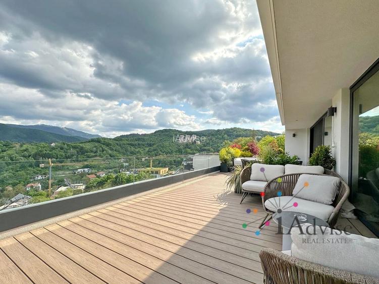 Penthouse exclusivist cu panoramă spre Tâmpa și Postăvaru | Design Premium - 28