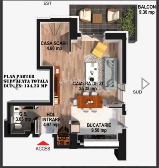 De Vanzare Apartament 3 Camere- Duplex - Drumul Taberei - 15