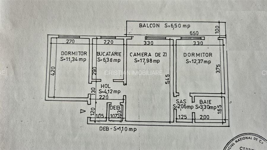 VEZI VIDEO! 3 camere Mobilat-Utilat, Finisaje Lux, confort 1, Calea Galati - Pia - 6