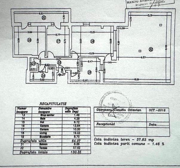 Titanul nou, Nicolae Teclu, strada Drumul Gura Crivatului, apt cu centrala - 20