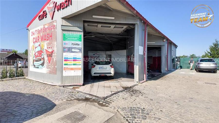 FILM! Spalatorie auto, echipata, +transfer afacere, zona circulata intens, Sfant - 3