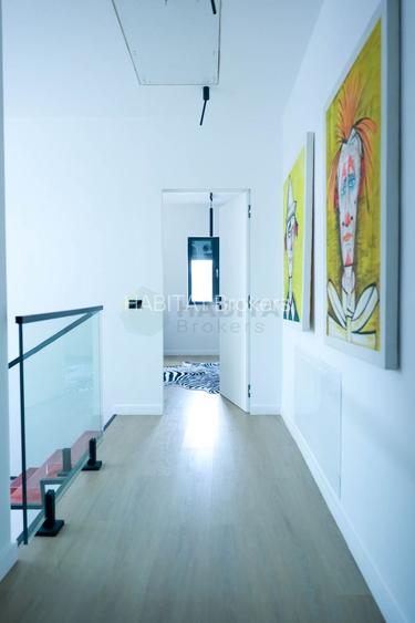 Vilă individuală Corbeanca | design modern, curte amenajată - 25