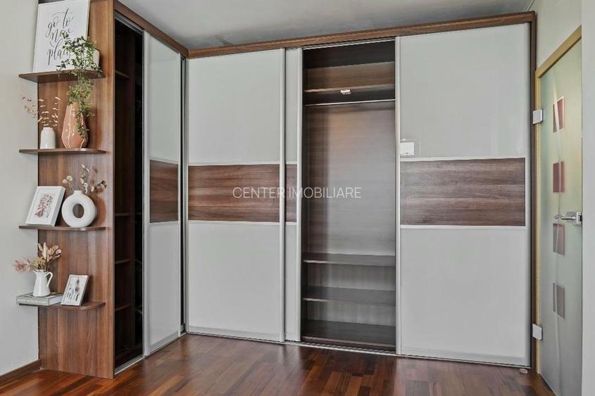 Piata Romana, 2 camere cu vedere superba, terasa, centrala proprie - 9