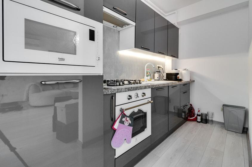 NOU! 2 camere LUMINOS,  57 mpu, PARCARE! Pipera rond OMV - 10