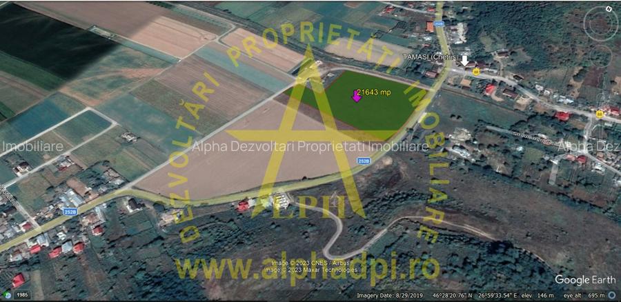 Bacau com. Tamași teren intravilan 21643 mp - 7