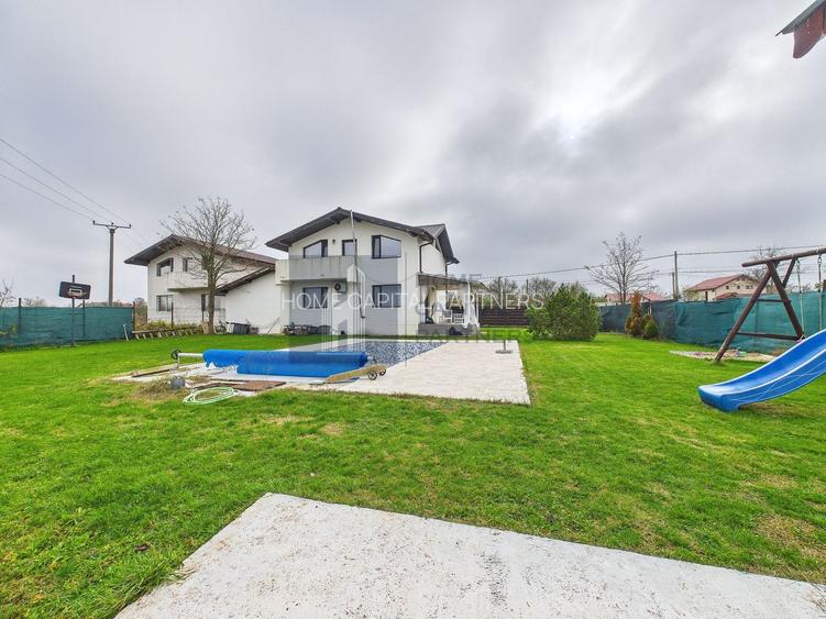Casa de vânzare în Periș – 4 camere, teren 770 mp, piscină, garaj, apr - 4