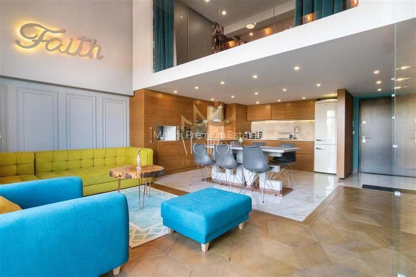 ?** Apartament superb pe doua niveluri Ultrafinisat Semicentral ** - 10