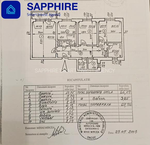 Apartament 3 camere 13 Septembrie - Marriott, posibilitate centrală - 19