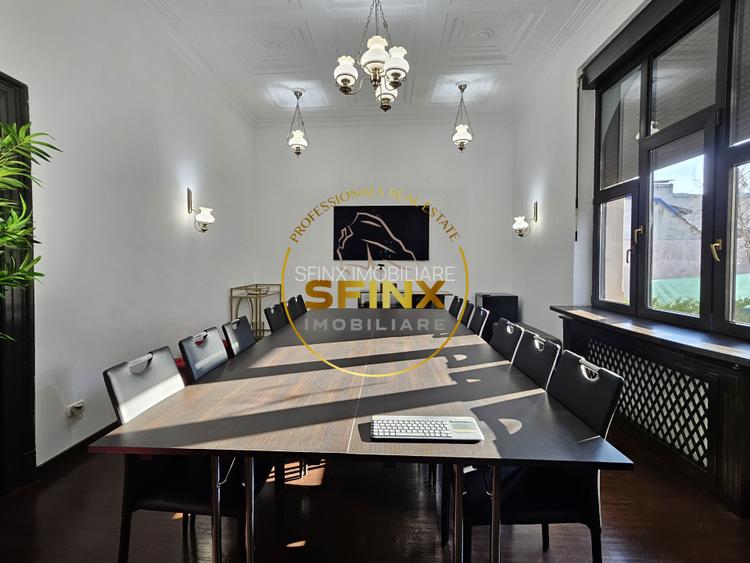 Cismigiu, inchiriere vila interbelica renovata, curte mare, parcare - 22