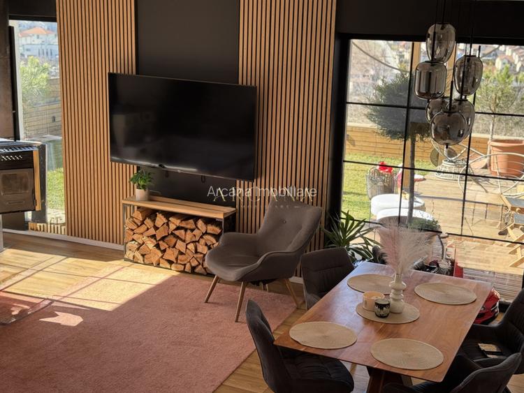 Casă modernă 4 camere | 147 mp | Dezmir | panouri | șemineu - 3