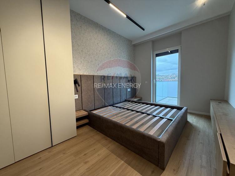 Penthouse confort lux pe 2 nivele, 2 terase panoramice, 4 cam 120mp. - 9