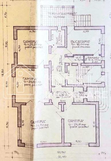 Casă boierească cu teren 900 mp – Calea Poplăcii, Sibiu - 2