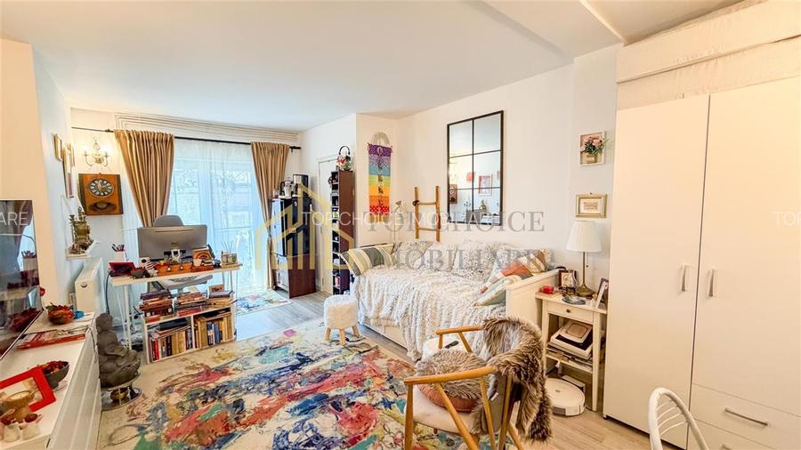 GARSONIERA DOMENII - RENOVATA, MOBILATA, CENTRALA PROPRIE - IDEAL AIRBNB, BiROU - 8